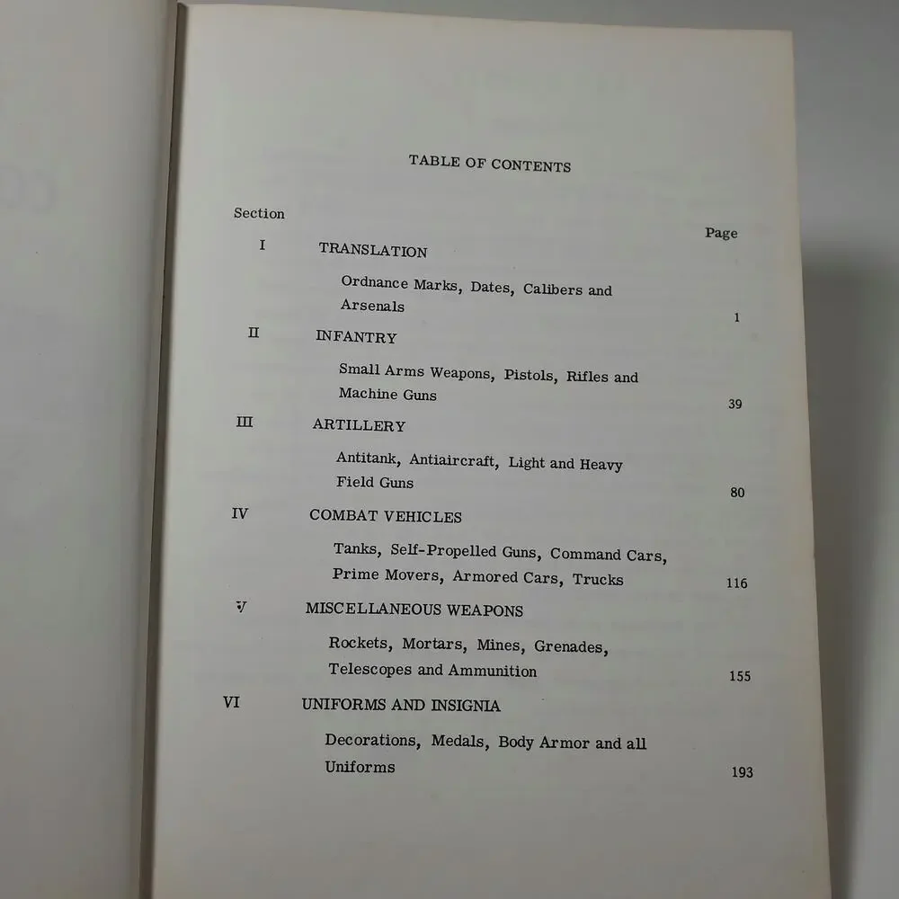 Second World War Japanese Combat Weapons W.H. Tantum 1968 Illustrated
